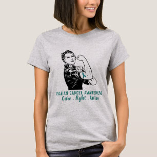 Camiseta Rosie lucha al cáncer ovárico