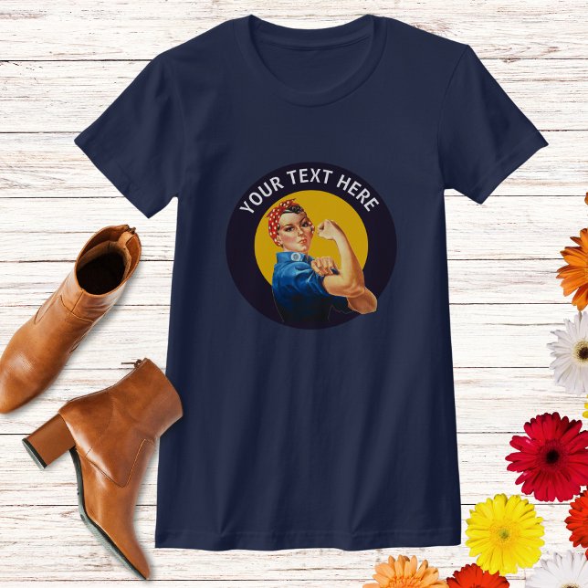 Camiseta Rosie personalizada la marina de cosecha Personali (Subido por el creador)