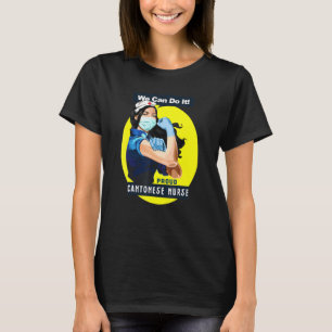 Camiseta Rosie Riveter Nur, cantonesa orgullosa trabajadora