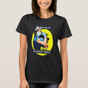 Camiseta Rosie Riveter Nurs, trabajadora de primera línea d