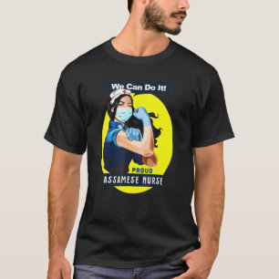 Camiseta Rosie Riveter Nurs, trabajadora de primera línea d