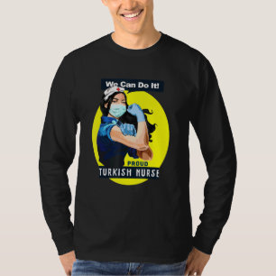 Camiseta Rosie Riveter, trabajadora de primera línea de Tur