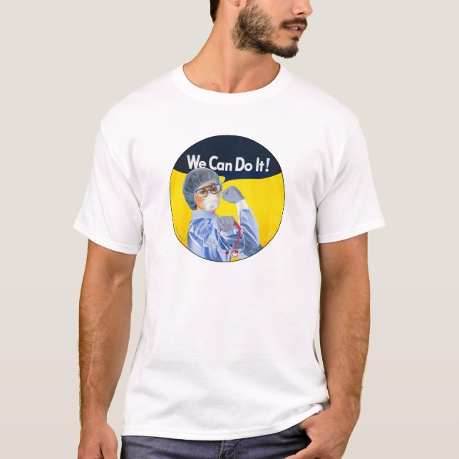 Camiseta Rosie the Medical Professional T - Round Design (Anverso)