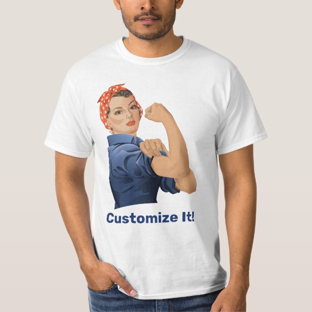Camiseta Rosie the Riveter (Anverso)