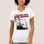 Camiseta Rosie the Riveter<br><div class="desc">¡Podemos hacerlo!</div>