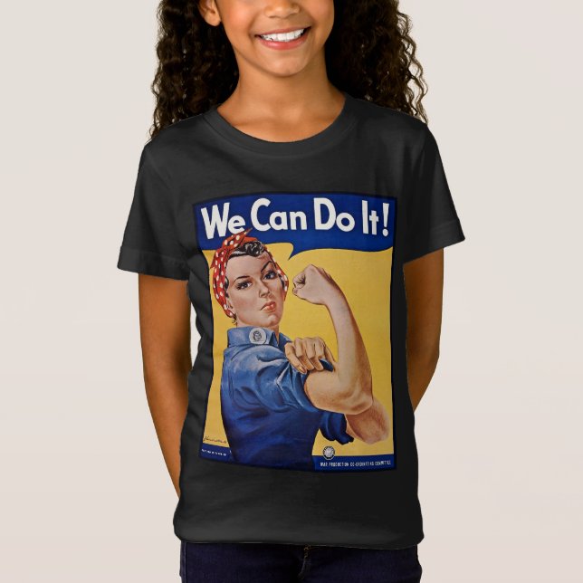 Camiseta Rosie the Riveter: El empoderamiento femenino fuer (Anverso)