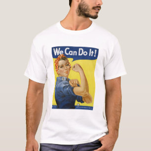 Camiseta Rosie the Riveter: Fotos antiguas de moda