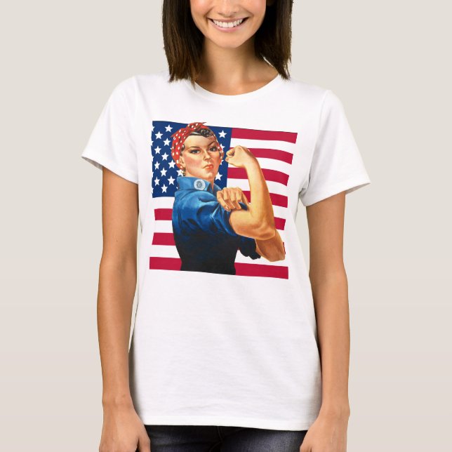 Camiseta Rosie the Riveter II (Anverso)