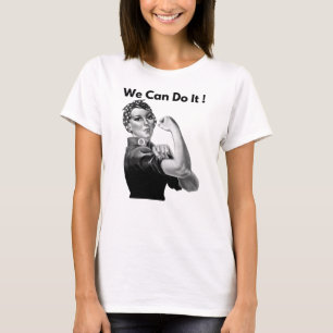 Camiseta Rosie The Riveter Podemos Hacerlo