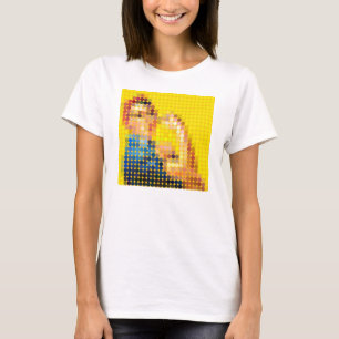 Camiseta Rosie the Riveter "¡Podemos hacerlo!" pixeldot