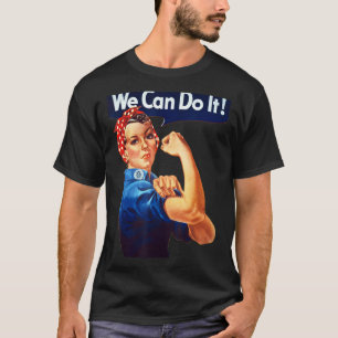 Camiseta Rosie The Riveter Poster Podemos Hacerlo Ret Femin