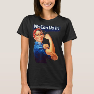 Camiseta Rosie The Riveter Poster Podemos Hacerlo Ret Femin