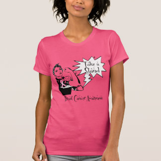 Camiseta Rosie The Riveter se defiende del cáncer de mama