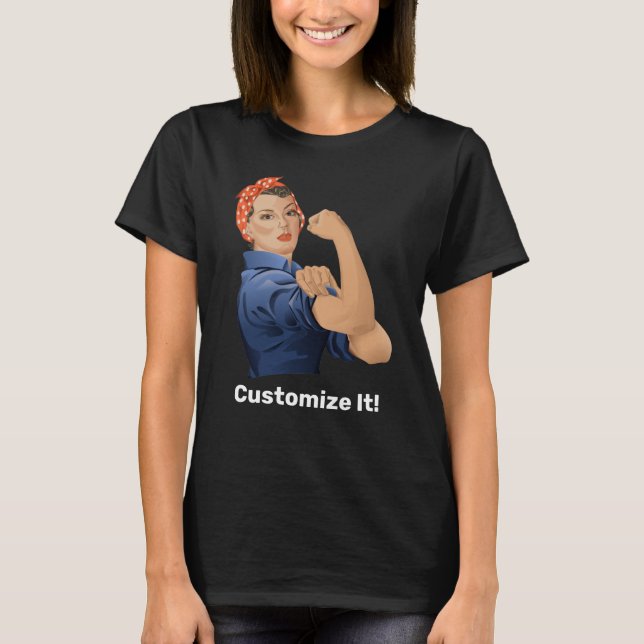 Camiseta Rosie the Riveter T-Shirt (Anverso)