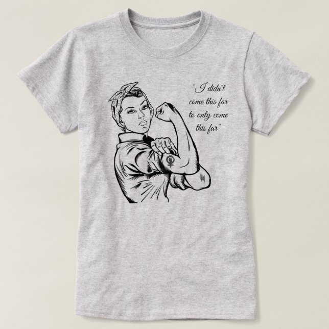 Camiseta Rosie the Riveter T-Shirt (Diseño del anverso)