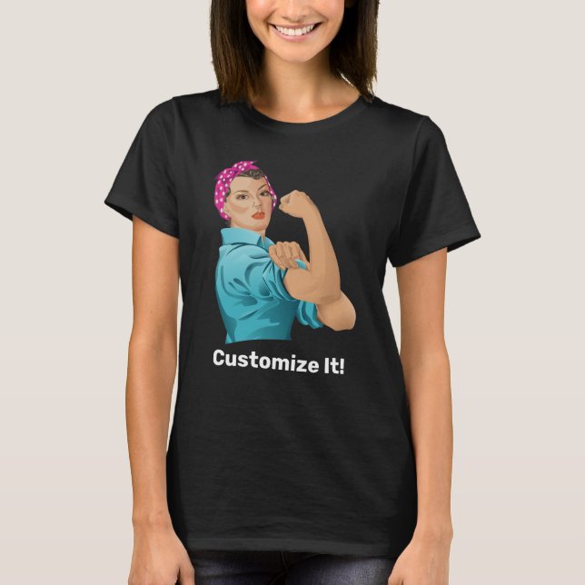 Camiseta Rosie the Riveter T-Shirt (Anverso)