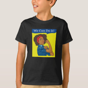 Camiseta Rosie the Riveter T-Shirt Podemos hacerlo en Áfric