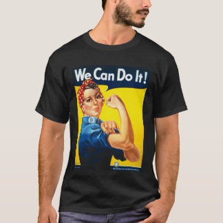 Camiseta Rosie the Riveter We Can Do It Vintage