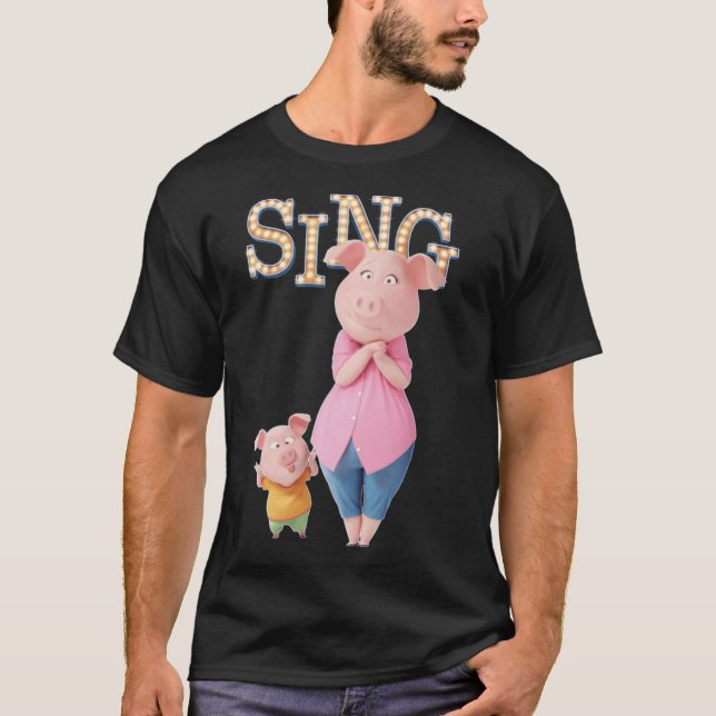 Camiseta Rosita de SING Movie (Anverso)