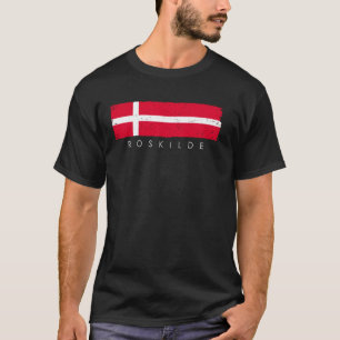 Camiseta Roskilde Dinamarca Vintage Vacaciones Dinamarca Am