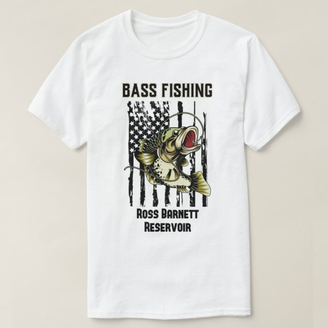 Camiseta Ross Barnett Reservoir Mississippi (Diseño del anverso)