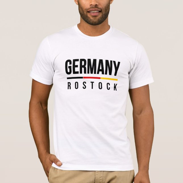 Camiseta Rostock Alemania (Anverso)