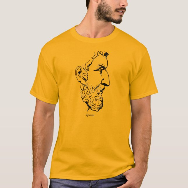 Camiseta Rostro de Epicurus (Anverso)