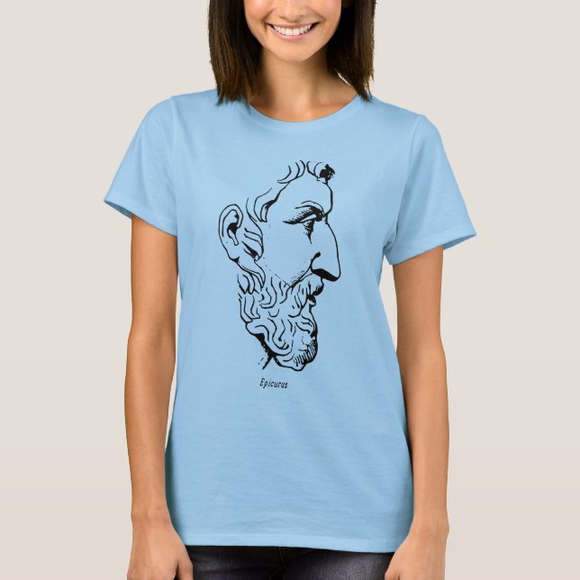 Camiseta Rostro de Epicurus (Anverso)