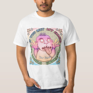 Camiseta Rostro de familia juguetona