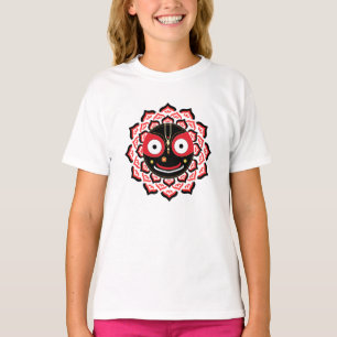 Camiseta Rostro de Lord Jagannath Chakra Deidad Hindú