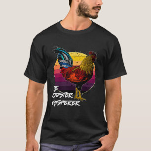 Camiseta Rostro de pollo macho de Guay Retro Sunset Silhoue