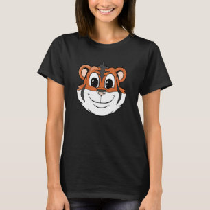 Camiseta Rostro del animal del tigre retrato del tigre