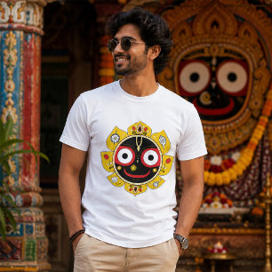 Camiseta Rostro del Señor Jagannath Deidad Hindú Espiritual