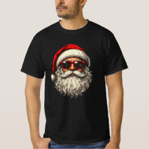 Rostro genial de Santa Claus con gafas de sol Navi