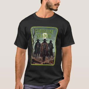 Camiseta Rostros oscuros de la sombra de lápida