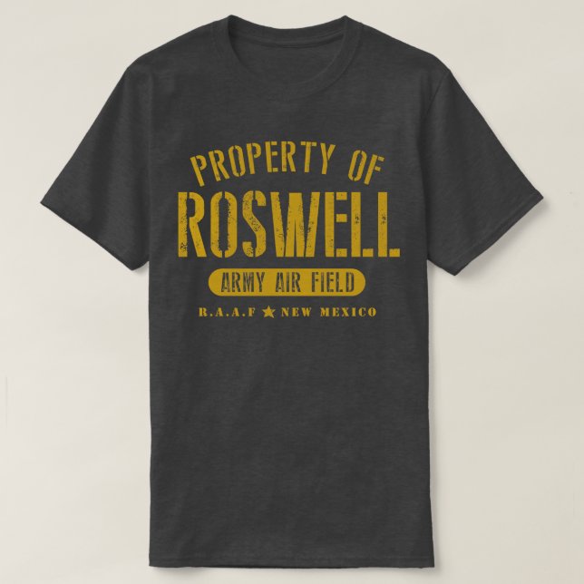 Camiseta Roswell (Diseño del anverso)