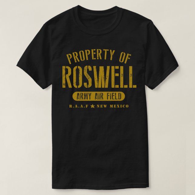 Camiseta Roswell (Diseño del anverso)
