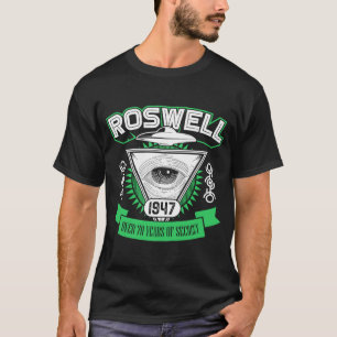 Camiseta Roswell 1947 Alien Area 51 Teoría de la conspiraci