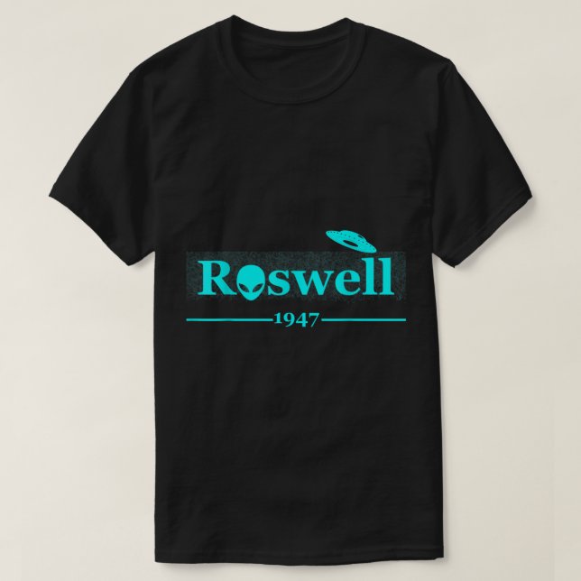 Camiseta Roswell 1947 Alien UFO Nuevo México Creyentes rega (Diseño del anverso)