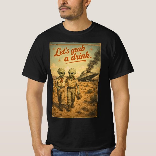 Camiseta Roswell 40-50s (Anverso)