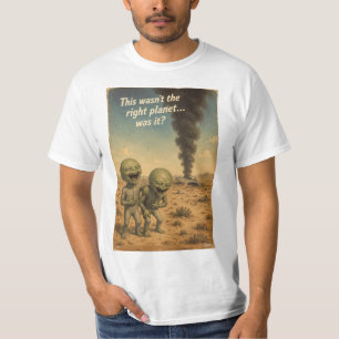 Camiseta Roswell 40-50s - This Wasn't the right planet...
