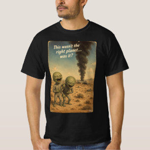 Camiseta Roswell 40-50s - This Wasn't the right planet...