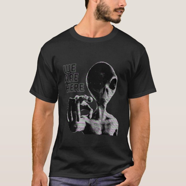 Camiseta Roswell Alien (Anverso)