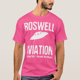 Camiseta Roswell Aviation Est. Roswell Nuevo México 1947