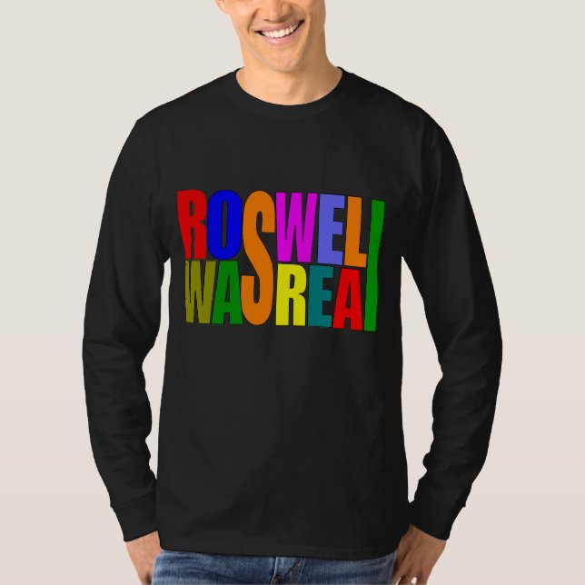 Camiseta Roswell era real (Anverso)