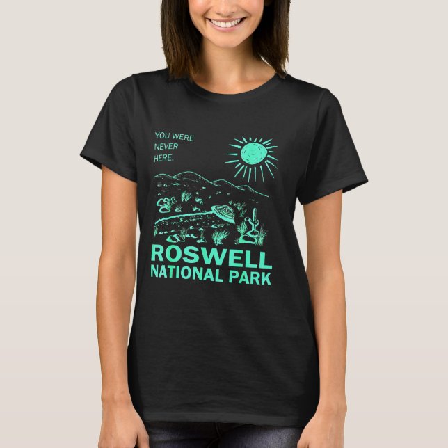 Camiseta Roswell National Park New Mexico  (Anverso)