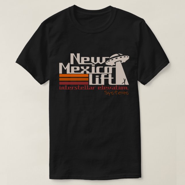Camiseta Roswell nuevo mexicano gracioso (Diseño del anverso)