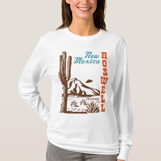 Camiseta Roswell Nuevo México (Anverso)