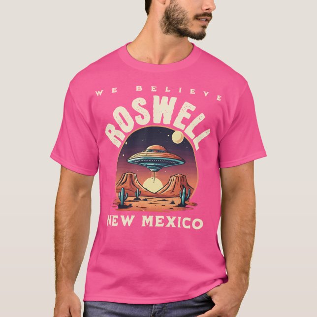 Camiseta Roswell Nuevo México (Anverso)