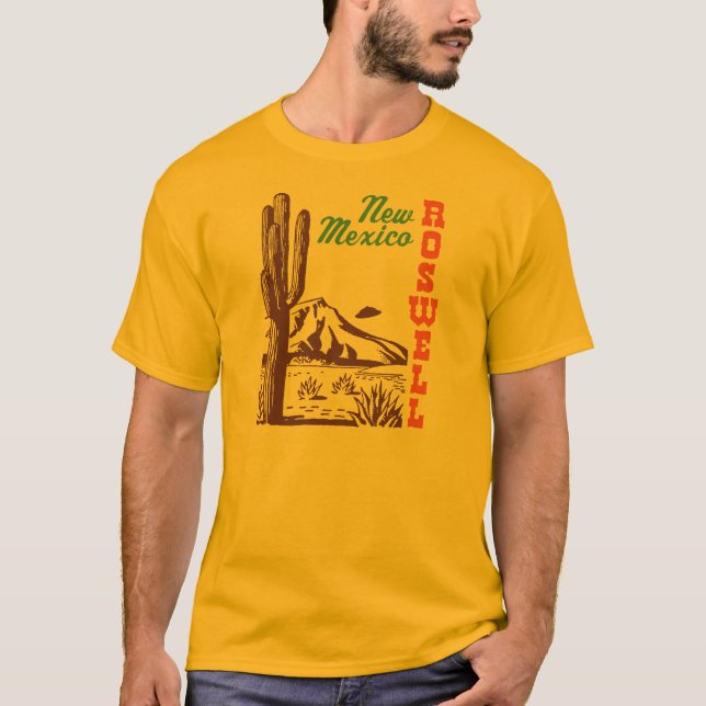 Camiseta Roswell Nuevo México (Anverso)